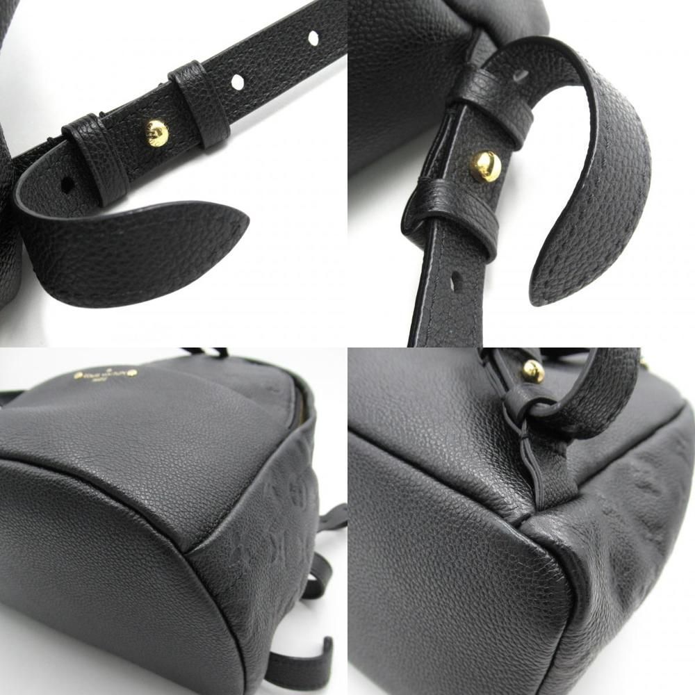 Louis Vuitton Rucksack Backpack Bag Leather Monogram Black - Picture 8 of 8